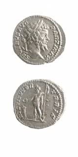 Silver Denarius of Emperor Septimius Severus