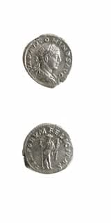 Silver Denarius of Emperor Elagabalus