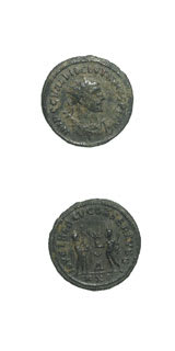 Bronze Antoninianus of Emperor Diocletian