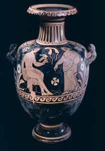 Pasteum Red-Figure Hydria