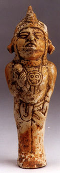 Mayan Deity/Shaman Rattle