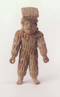 Colima Dancer in a Feathered Costume