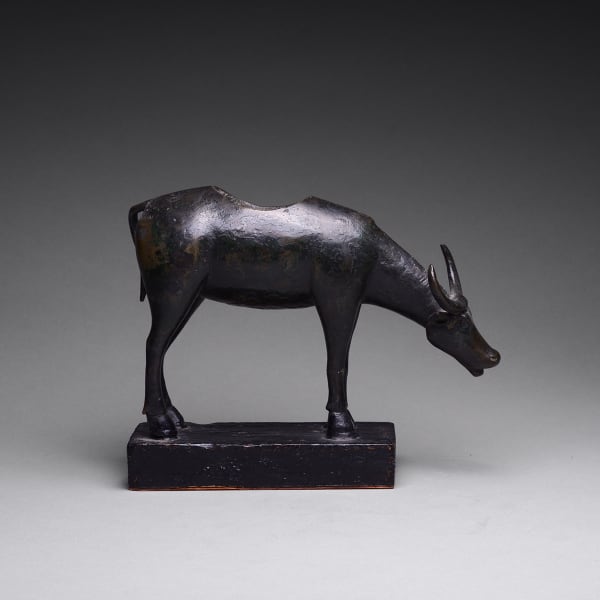 Qing Sculpture of a Water Buffalo