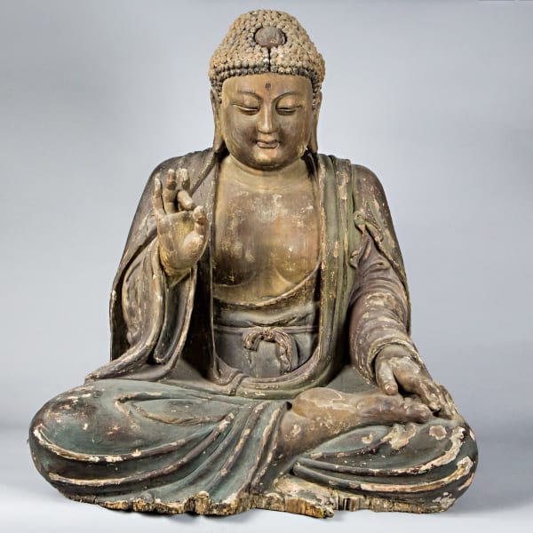Seated Sculpture of the Vairocana Buddha