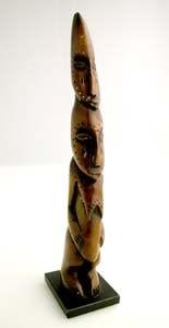 Lega Bicephalous Ivory Sculpture