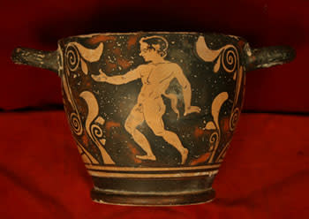 Greek Red-Figure Skyphos