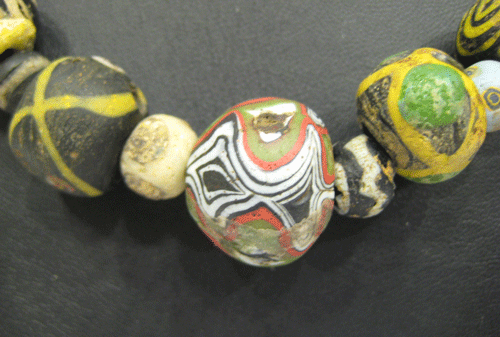 Mixed Ancient Glass Bead Necklace