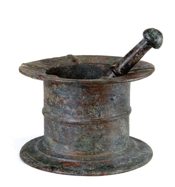 Bronze Mortar & Pestle