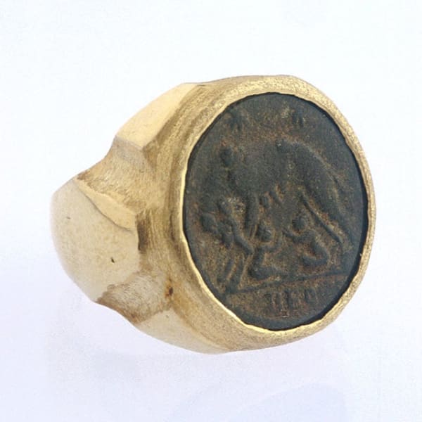 Bronze Coin of Roman Emperor Constantine the Great