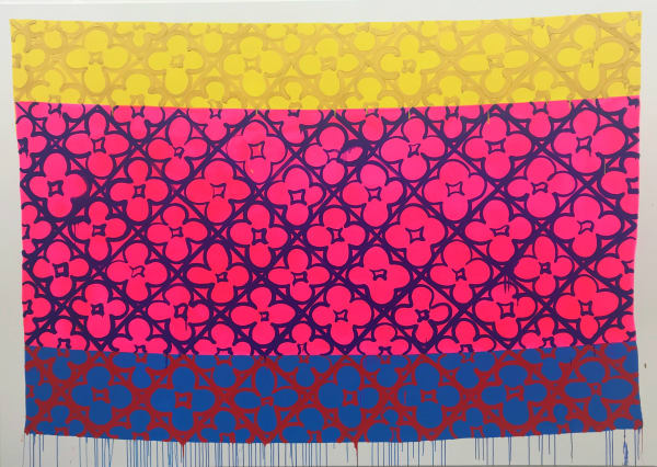 Judy Ledgerwood, Power of Love, 2018