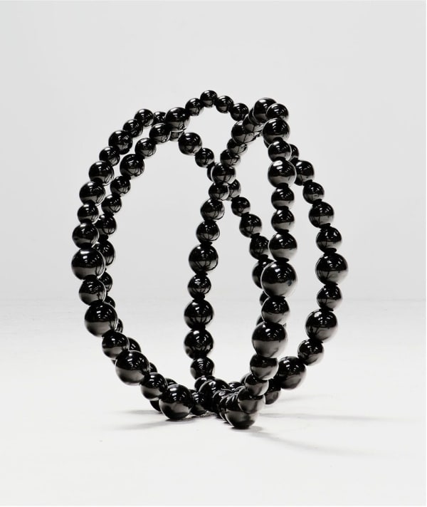 Jean-Michel Othoniel Black Lotus, 2016 Aluminium, inox, peinture noire