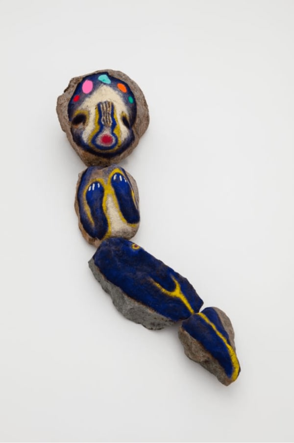 Izumi Kato Untitled , 2022 Stone, acrylic 23 x 36 x 93 cm 9 x 14 1/8 x 36 5/8 in