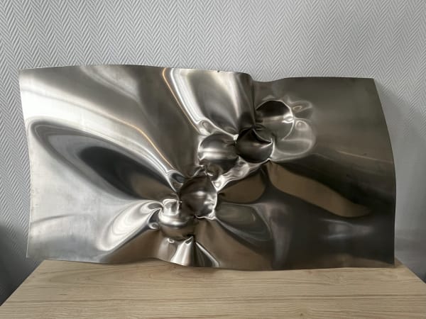 Helidon Xhixha Acier inoxydable satiné 74,5 x 144 cm
