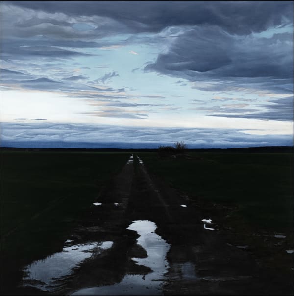 Thomas Levy Lasne Le Champs, 2020 Huile sur toile 120x120