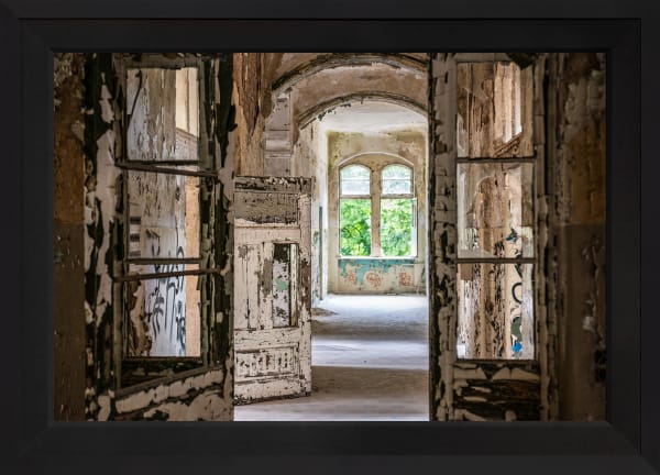 Mario Basner, Dubious Invitation, Classic Satin Black Frame, Black Liner