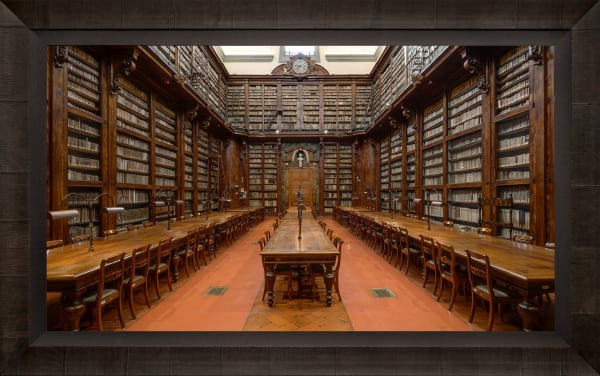 Mario Basner, Biblioteca Marucelliana, Tabacchino Frame, Dark Ash, Black Liner