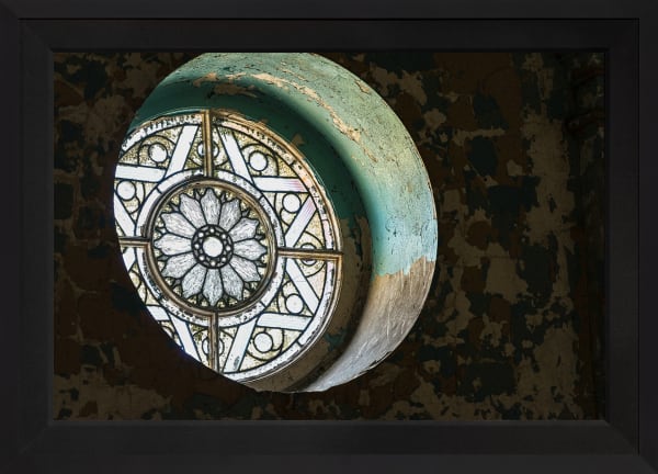 Mario Basner, Window, Classic Satin Black Frame, Black Liner