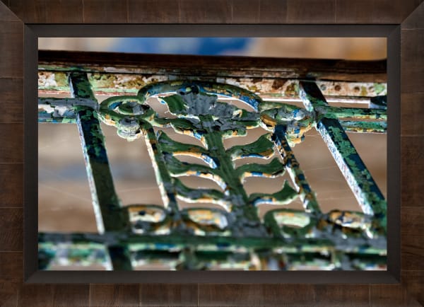 Mario Basner, Untold Stories, Tabacchino Frame, Cigar Leaf, Black Liner