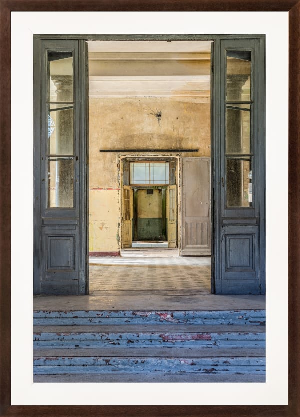 Mario Basner, Four Rooms, Classic Brown Frame, White Liner