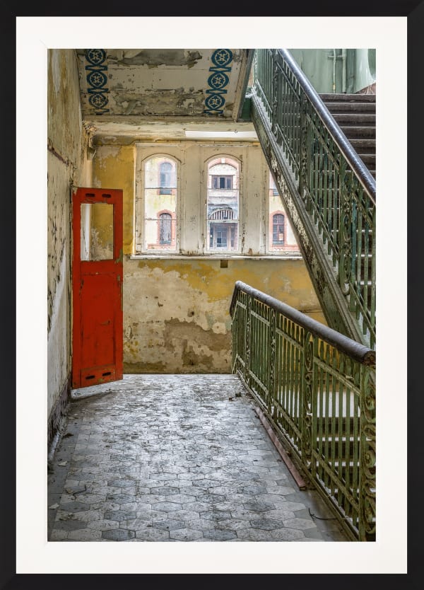 Mario Basner, Discomfort Within, Classic Satin Black Frame, White Liner