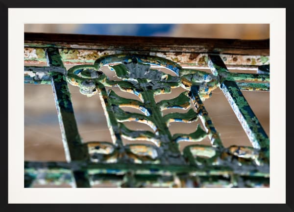 Mario Basner, Untold Stories, Classic Satin Black Frame, White Liner