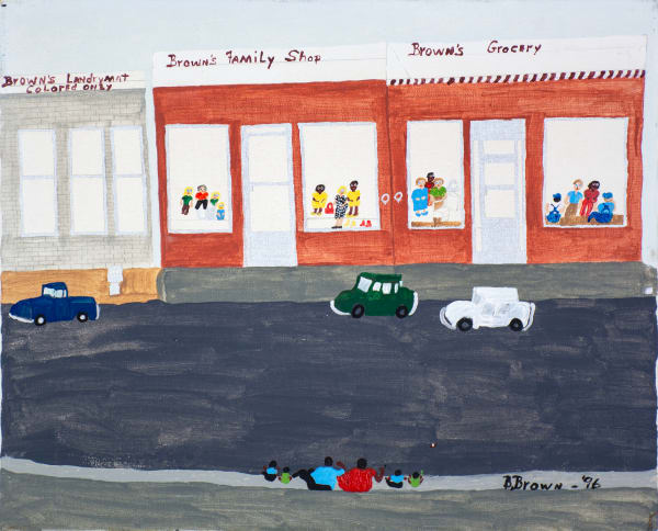 Untitled, 1996 Acrylic on canvas 16 x 20 inches