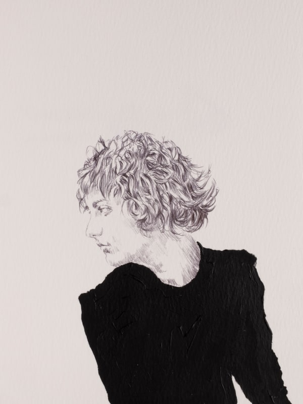 Carlos Alarcon, Black Dress, 2025