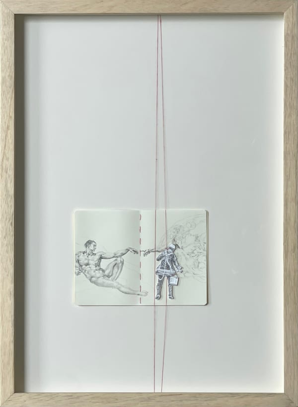 Carlos Alarcon, Tensions 1 (Michelangelo), 2023