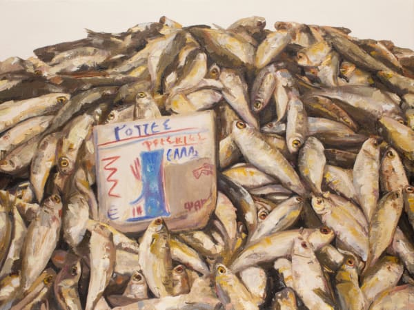 Carlos Alarcon, Still LIfe 12, 2023, oil on canvas, 45 x 60 cm