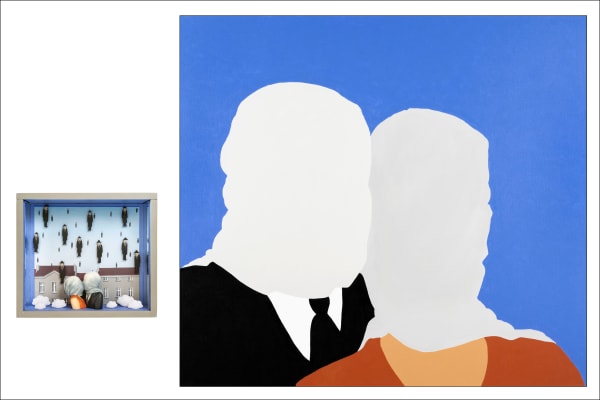 Elsa Zambrano, Magritte Kiss, 2023