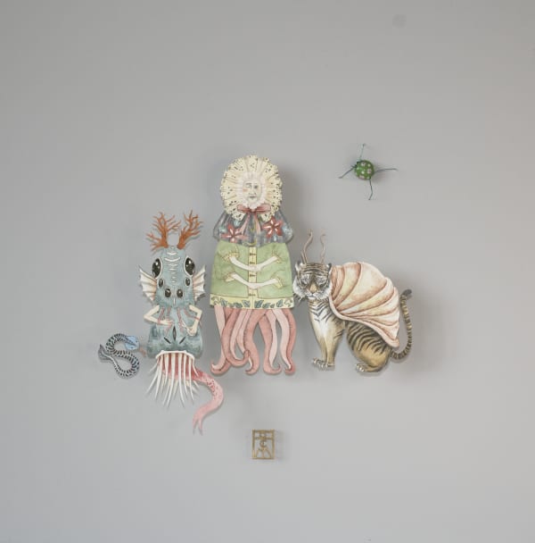 Teresa Currea, Offering and Tiger, 2020