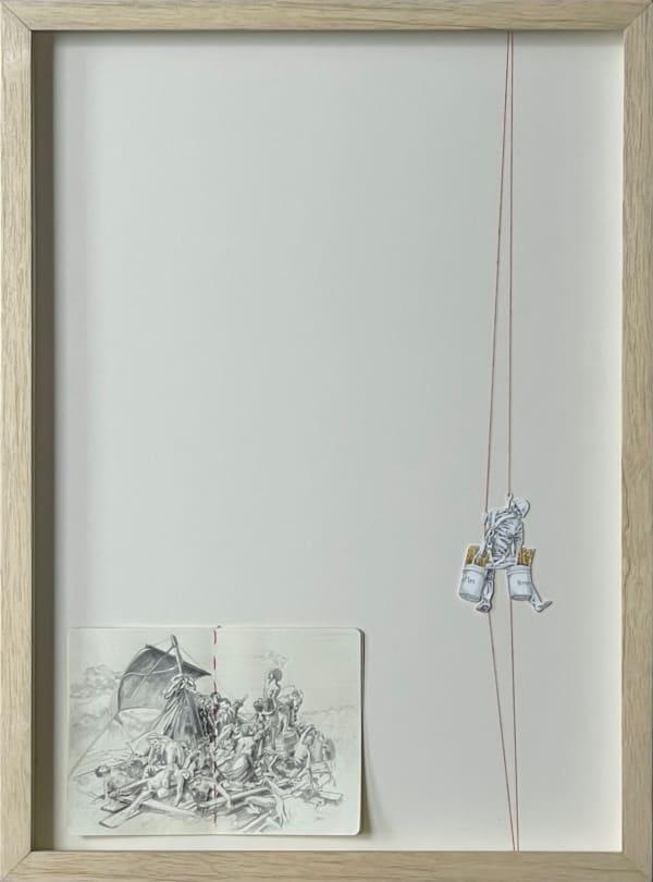 Carlos Alarcon, Tensions 2 (Delacroix), 2023