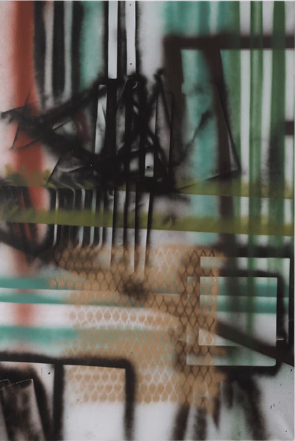 Darío Escobar, Abstract Painting N°3 , 2012