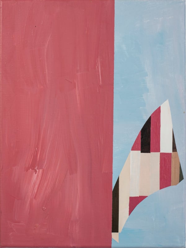 Cipriano Martinez, Blue-Pink Wall, 2023