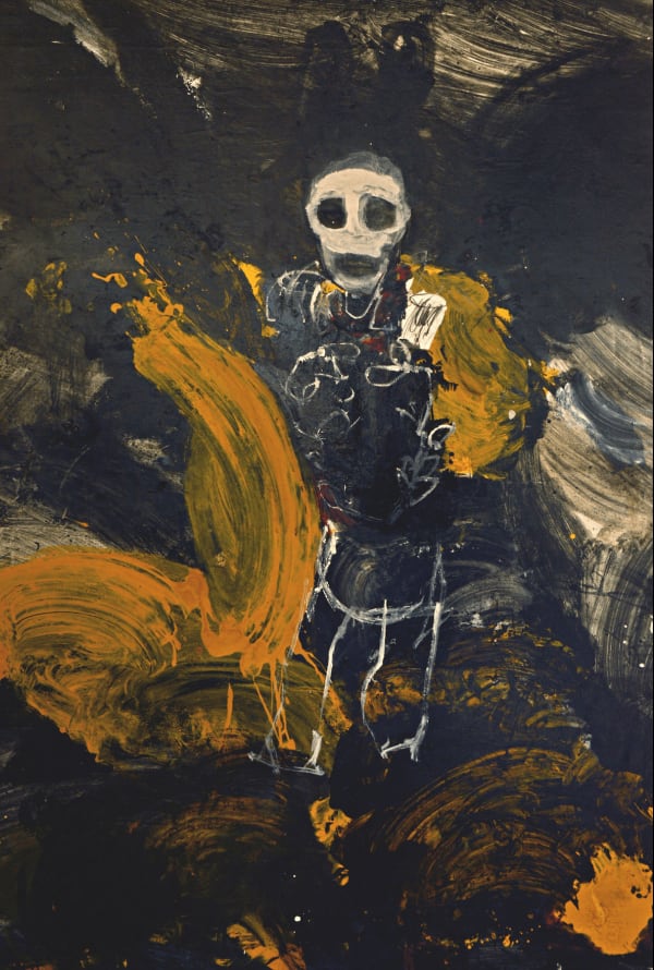 Enay Ferrer, Retrato en traje de campaña, 2016