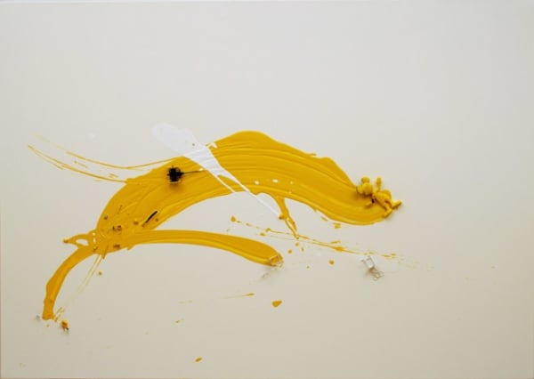 Liliana Porter, Situations with fallen chairs III, 2010