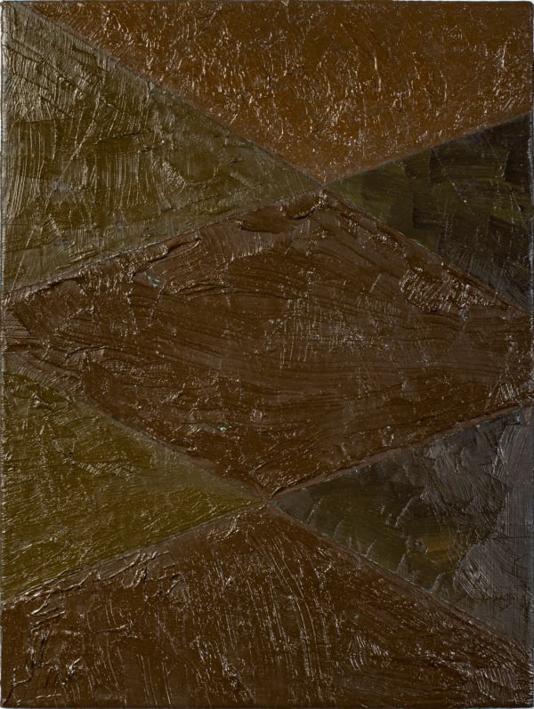 Cipriano Martínez, Composición en tierra de sombra, 2021