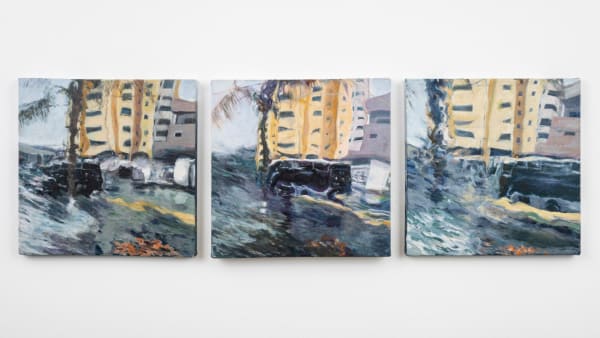 Corina Briceño, Bus (triptico), 2023