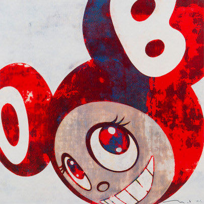 Takashi Murakami, Red dob and then and then…, 2006