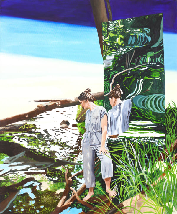 Martin Schnur, Distorting Mirror #04, 2023