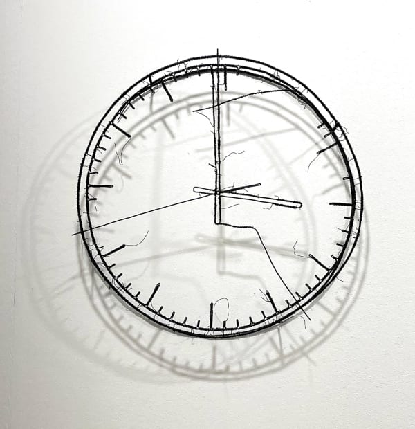 Fritz Panzer - Bahnhofsuhr / Train station clock, 2023