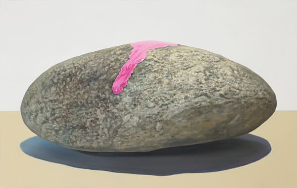 Karen Holländer, Rinnstein pink, 2022