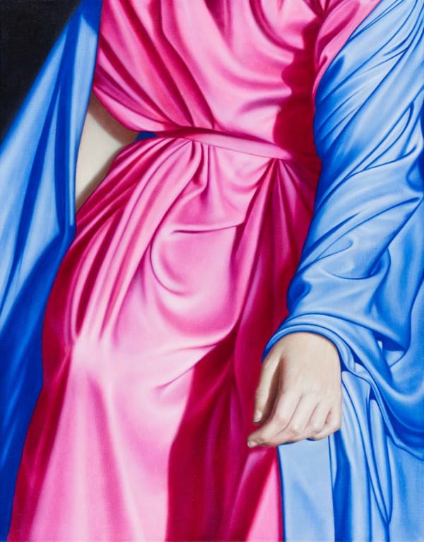 Drago Persic, Bergotte #19 (A. Corregio / YInMn Blau, Magenta), 2025