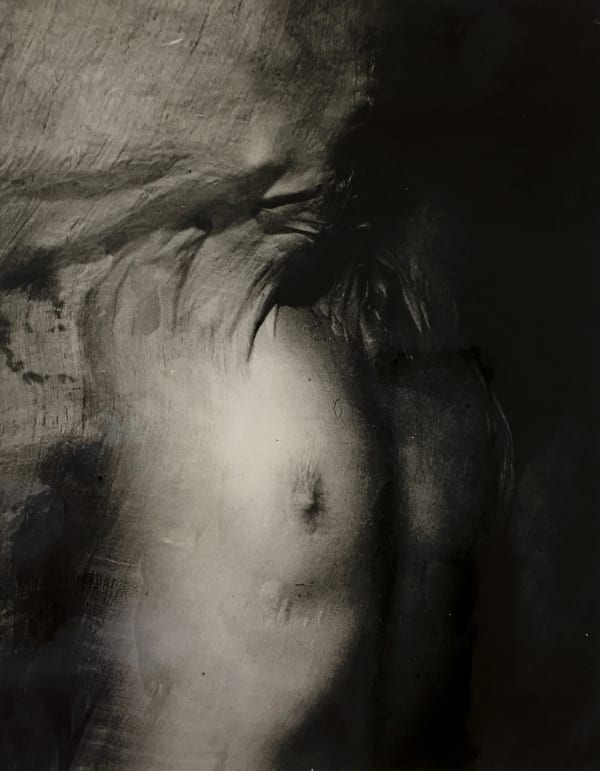 Erwin Blumenfeld, Nude Under Wet Silk, 1937