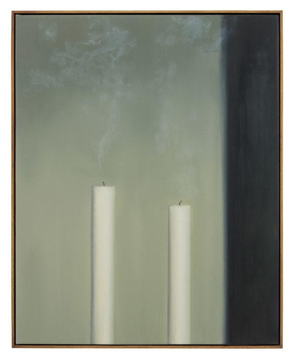 Gavin Turk, Kerzen (Grün und Grau), 2022