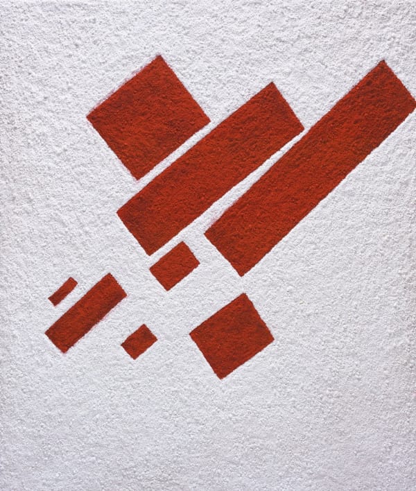 Vik Muniz, Suprematist Composition: Eight Red Rectangles, after Kazimir Malevich (Pictures of Pigment), 2007