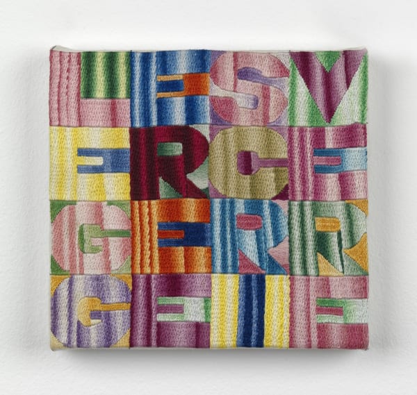 Alighiero Boetti, Leggere e Scrivere, 1990