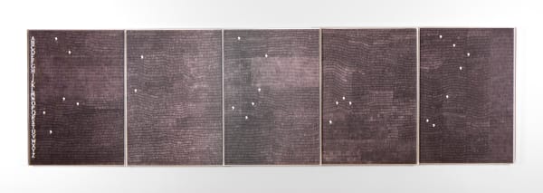 Alighiero Boetti, Quando le Parole Sono Stanche, 1982