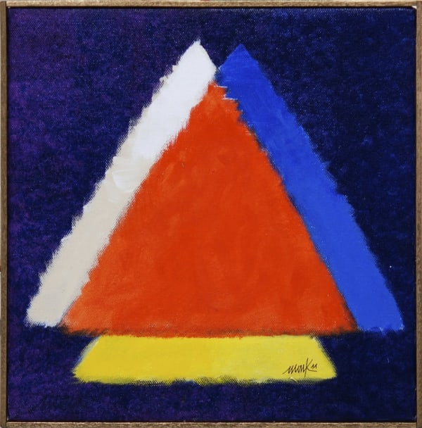 Heinz Mack, Ohne Titel (Chromatische Konstellation) [Untitled (Chromatic Constellation)], 2011