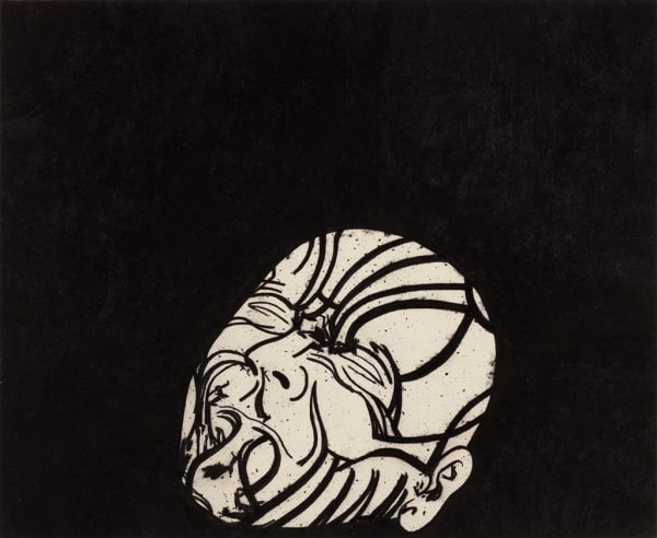 Tony Bevan, Self Portrait after Messerschmidt (PC1024), 2010